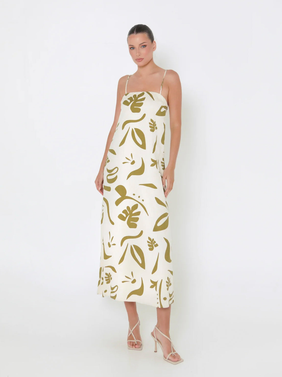 Madison - Leona Maxi Dress - Tribeca Print