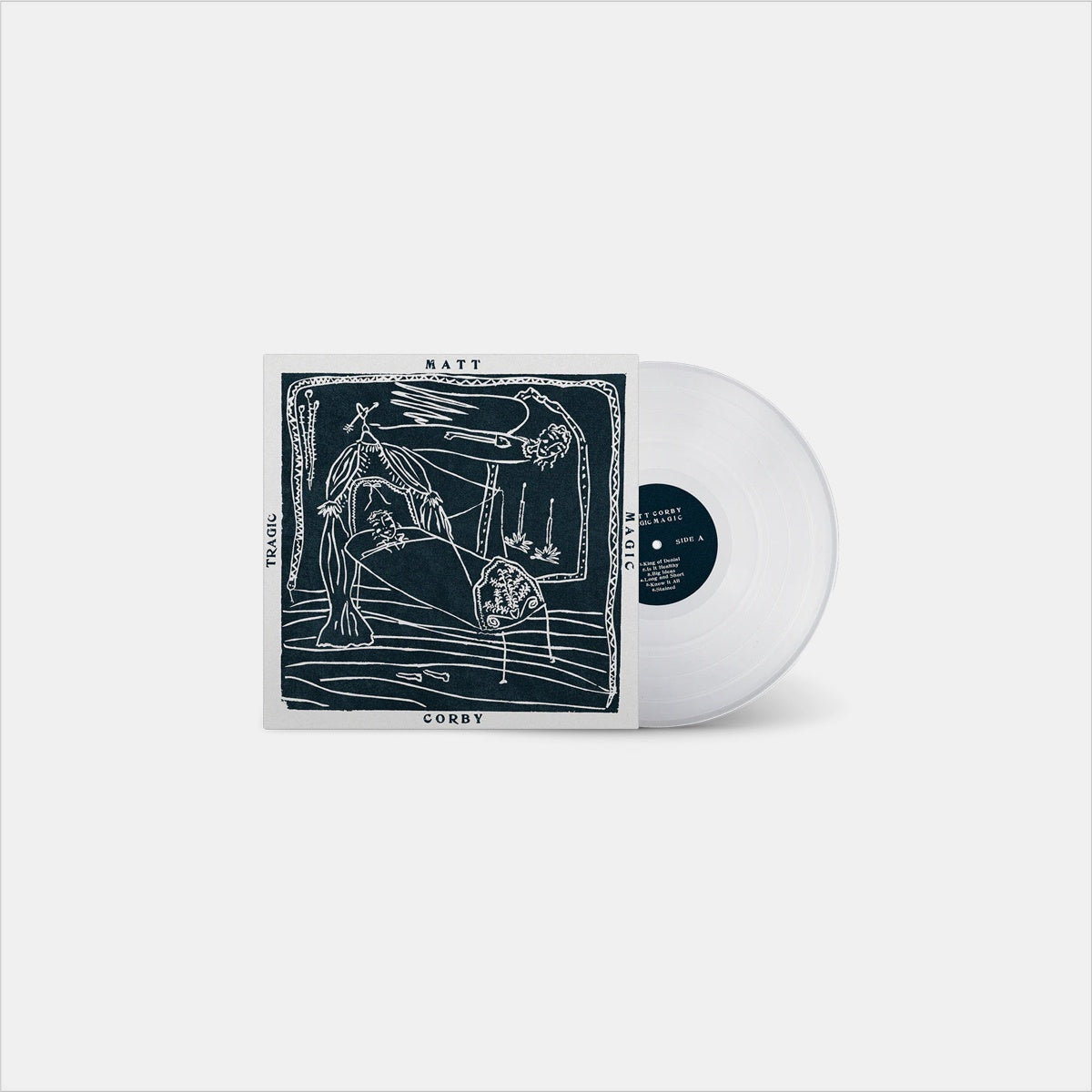 Matt Corby - Tragic Magic. LP [White Vinyl]