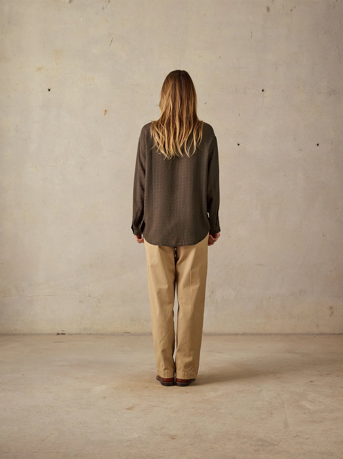 McTavish - Aloe Vera Long Sleeve Shirt - Dark Green
