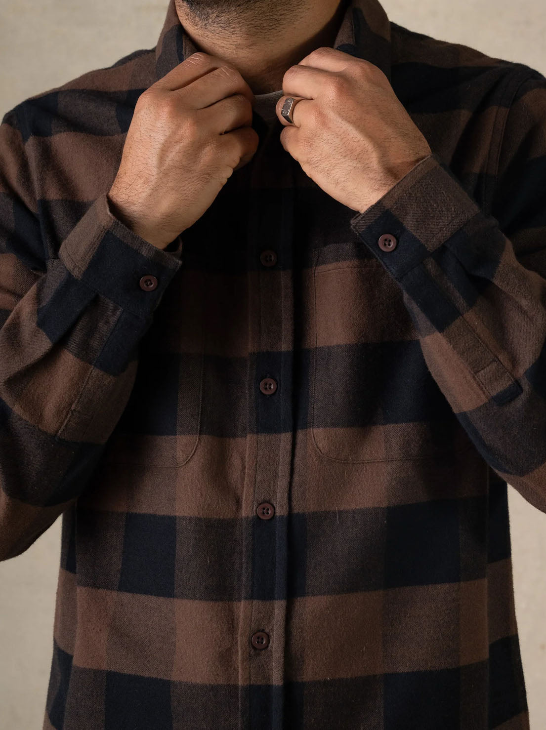 McTavish - Bobs Flannel - Brown Multi