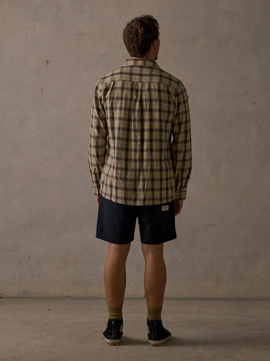 McTavish - Brushed Flannel Shirt - Tan Multi