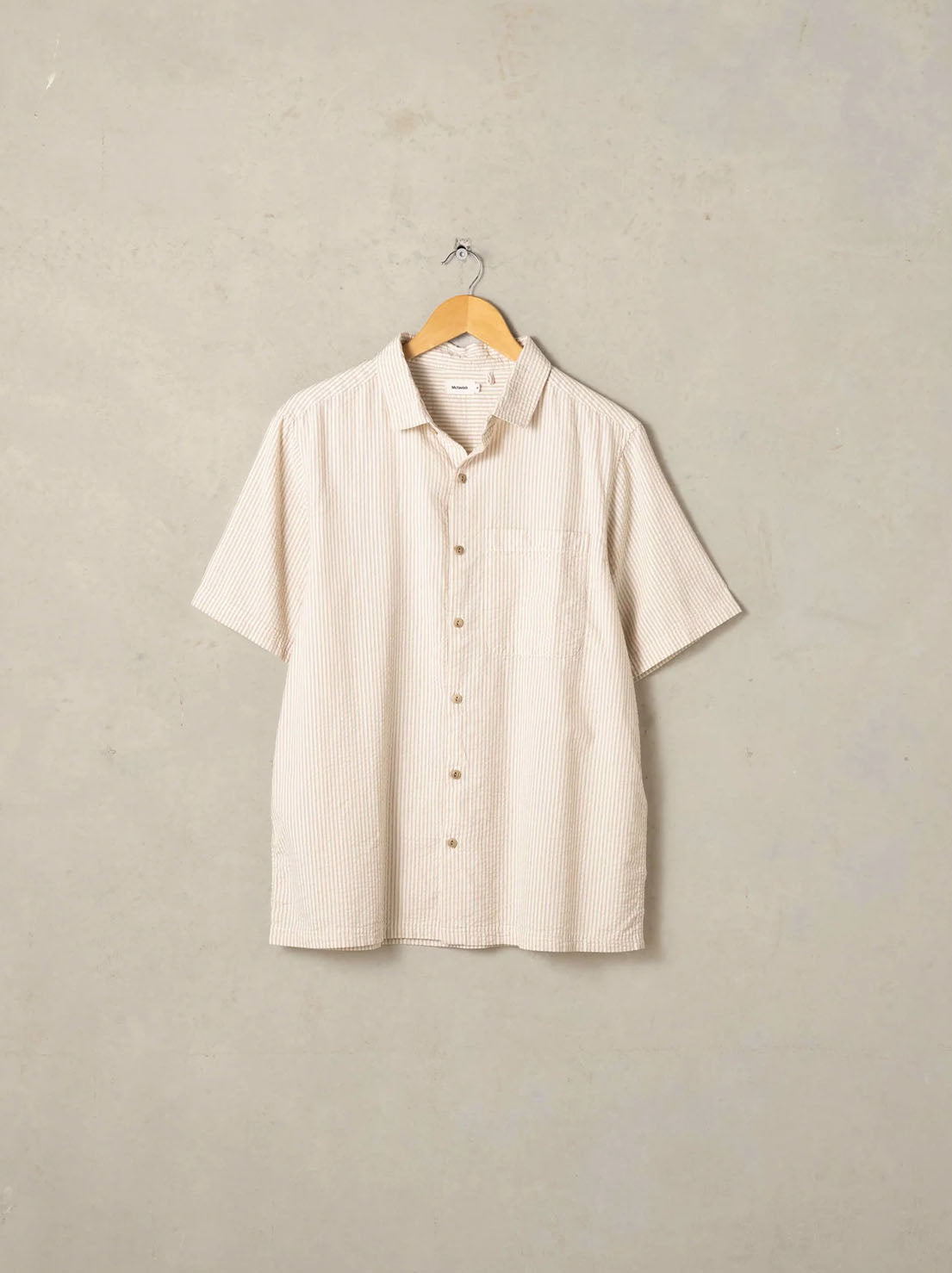 McTavish - Button Up Shirt - White Multi