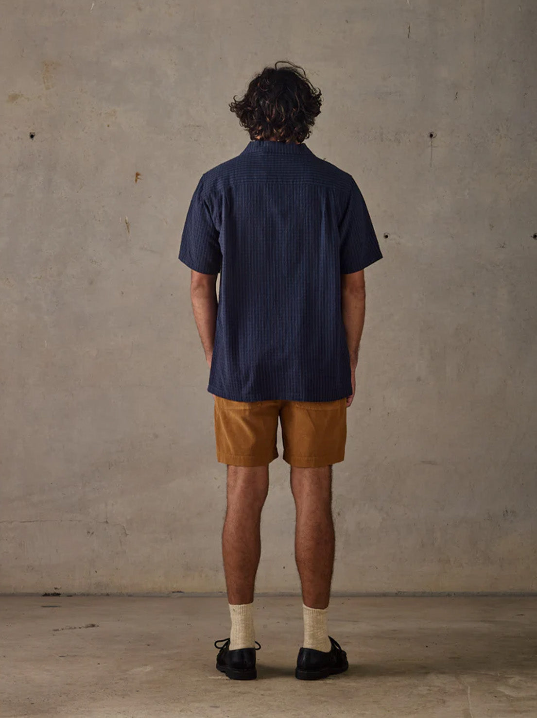 McTavish - Camp Collar Shirt - Blue Multi