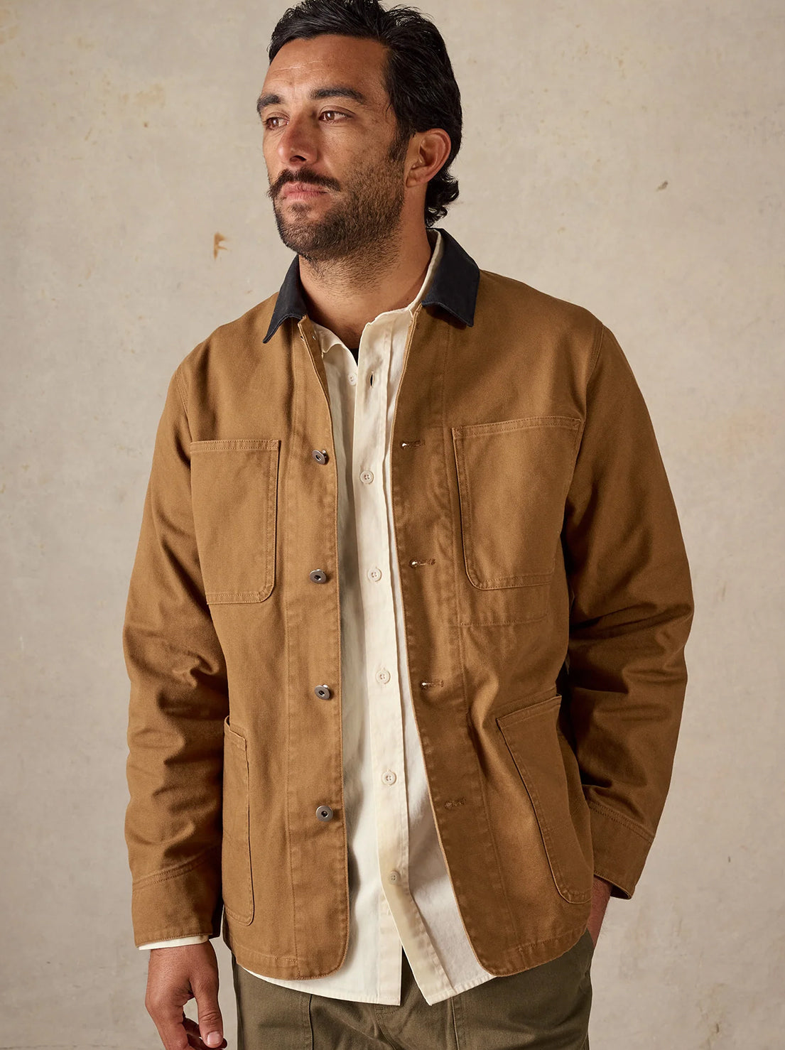 McTavish - Canvas Jacket - Tan