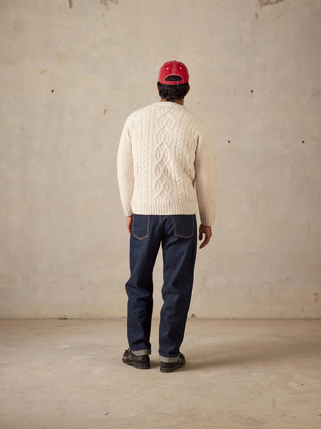 McTavish - Celtic Merino Knit - Chalk