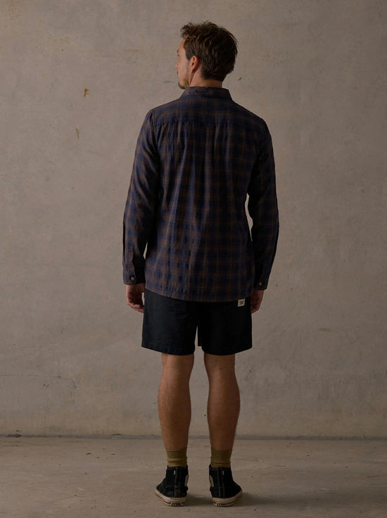 McTavish - Check Long Sleeve Shirt - Blue Multi