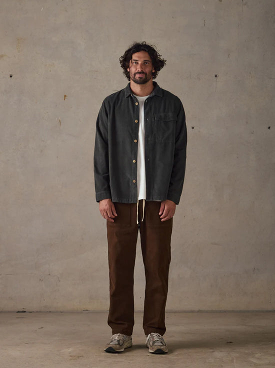 McTavish - Classic Cord Shirt - Slate