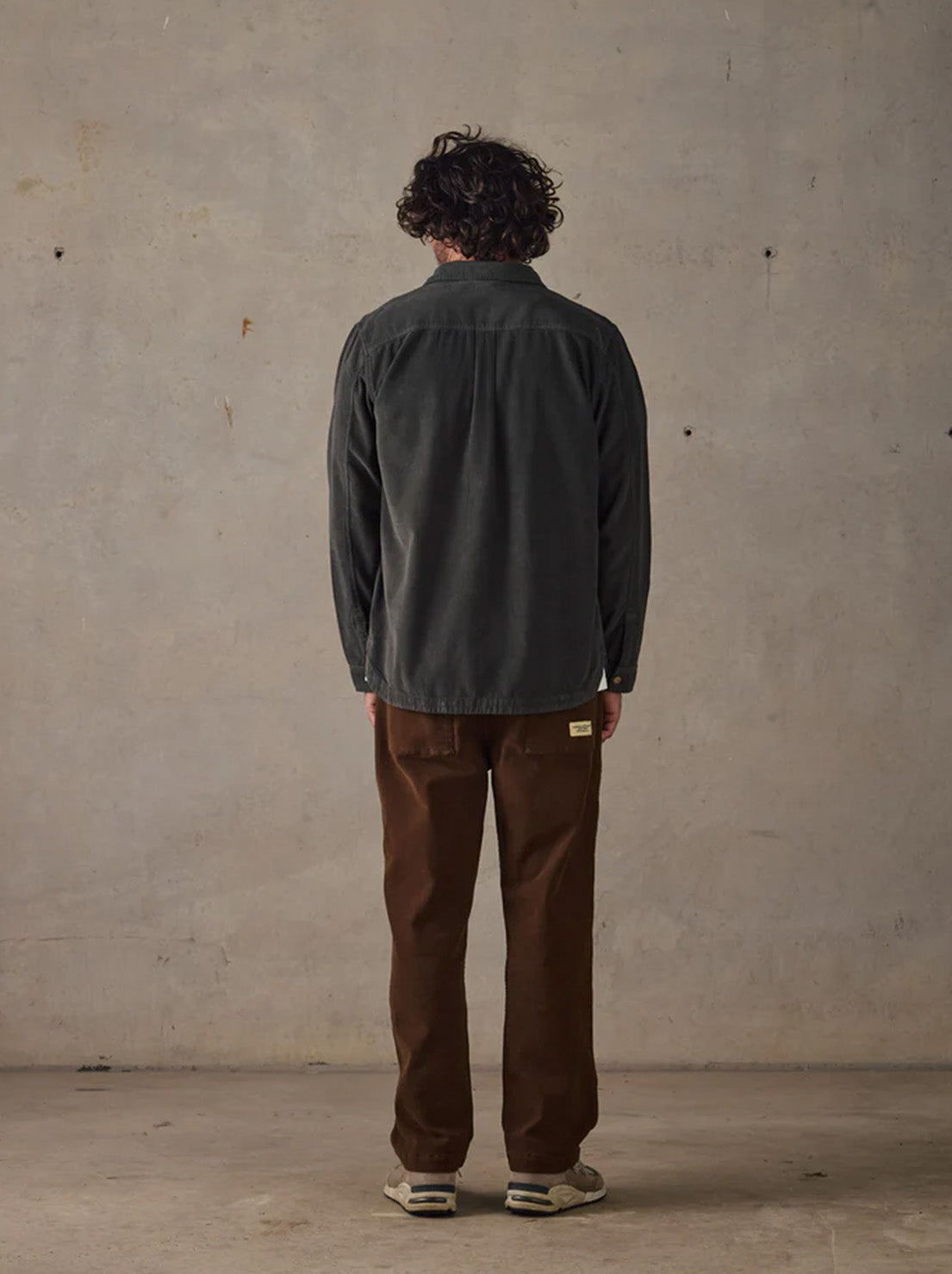McTavish - Classic Cord Shirt - Slate
