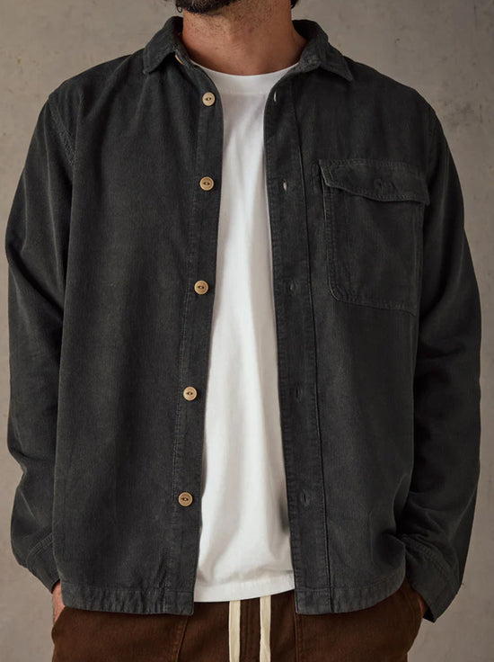 McTavish - Classic Cord Shirt - Slate