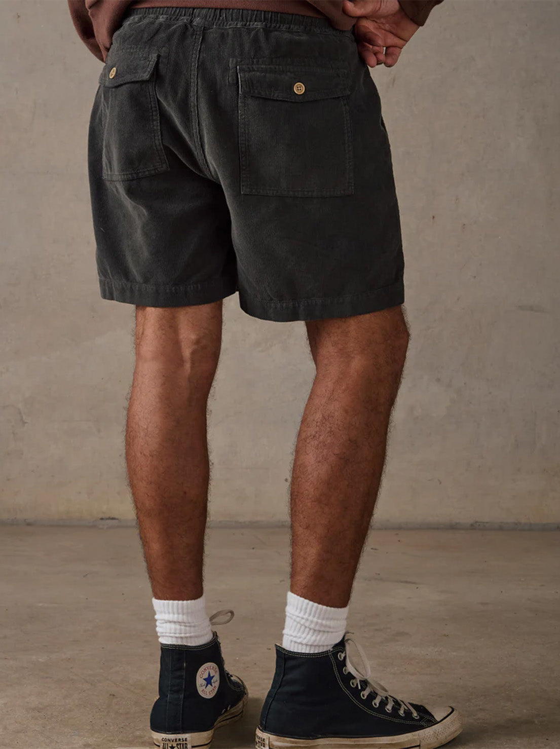 McTavish - Cord Shorts - Slate