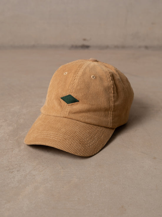 McTavish - Diamond Cord Cap - Dark Tan
