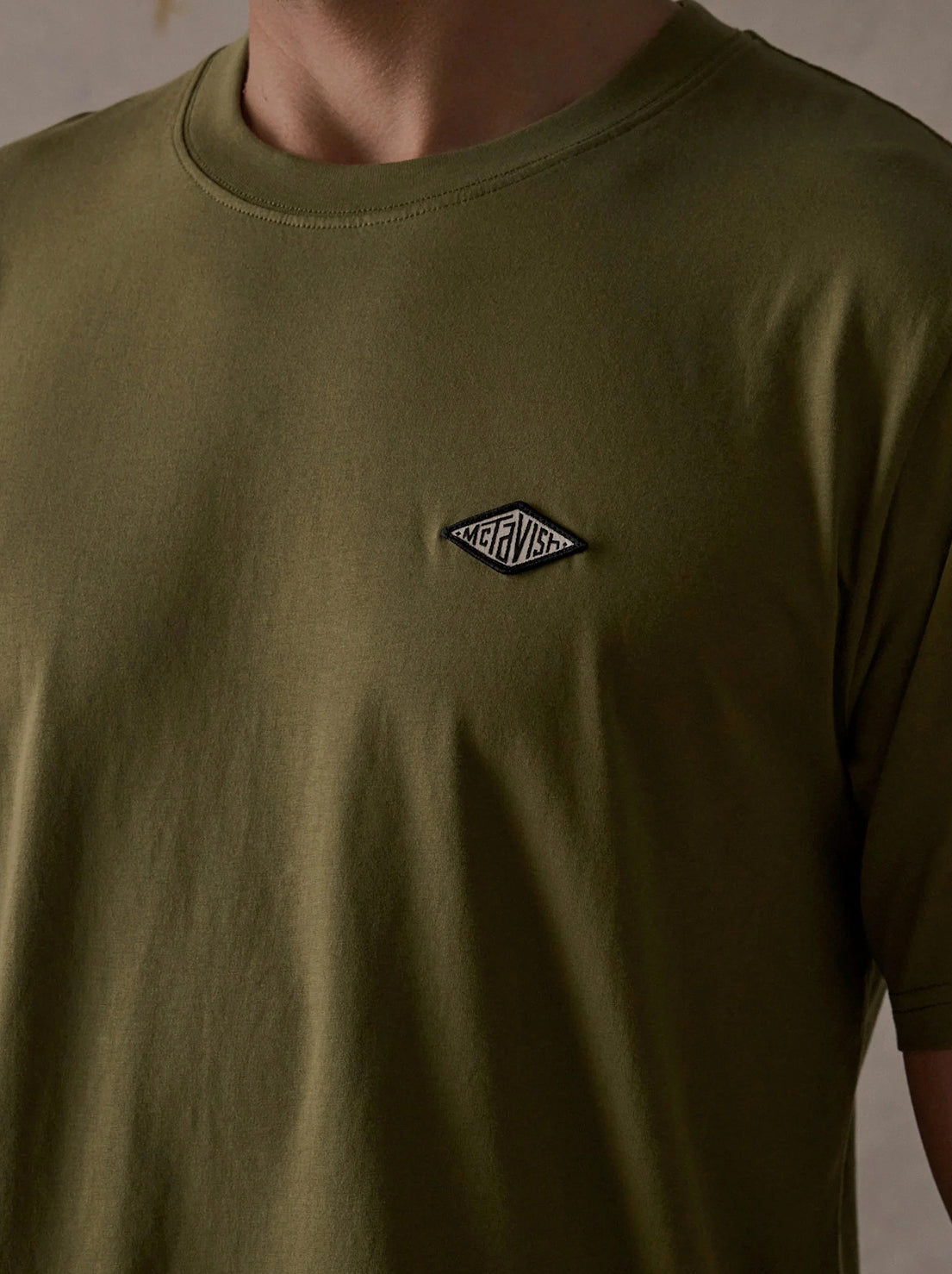 McTavish - Diamond Patch Tee - Green