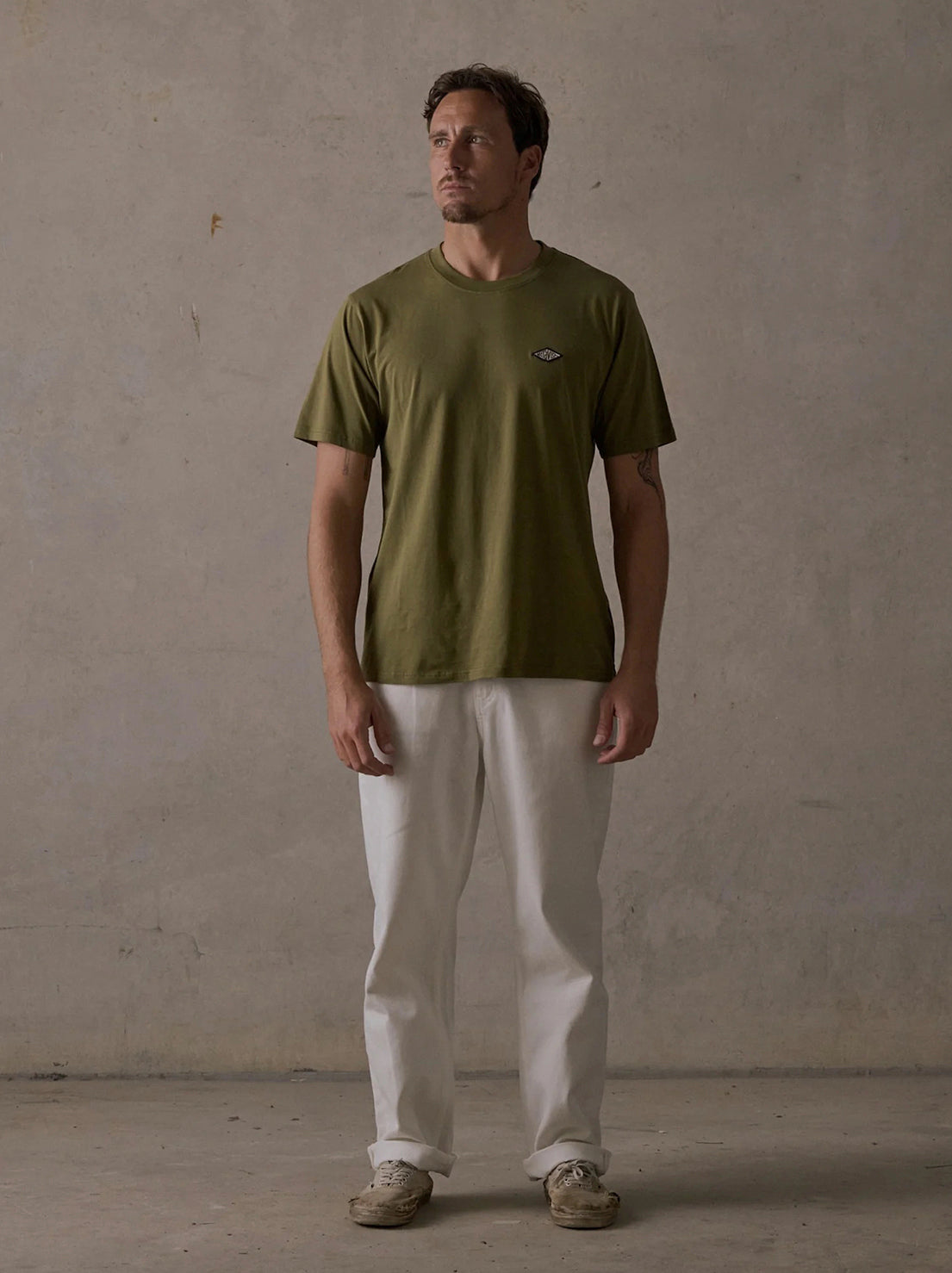 McTavish - Diamond Patch Tee - Green