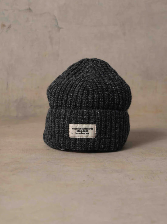 McTavish - Fisherman Beanie - Charcoal