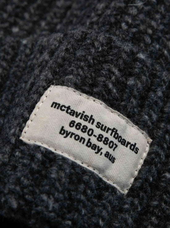 McTavish - Fisherman Beanie - Charcoal