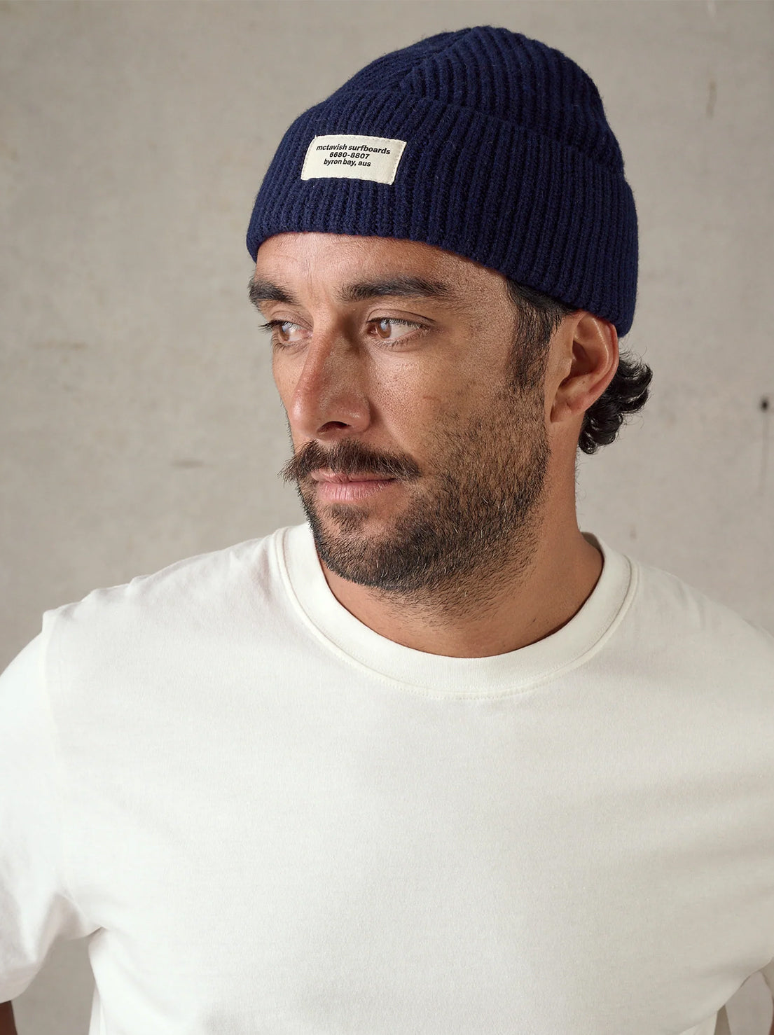 McTavish - Fisherman Beanie - Dark Blue