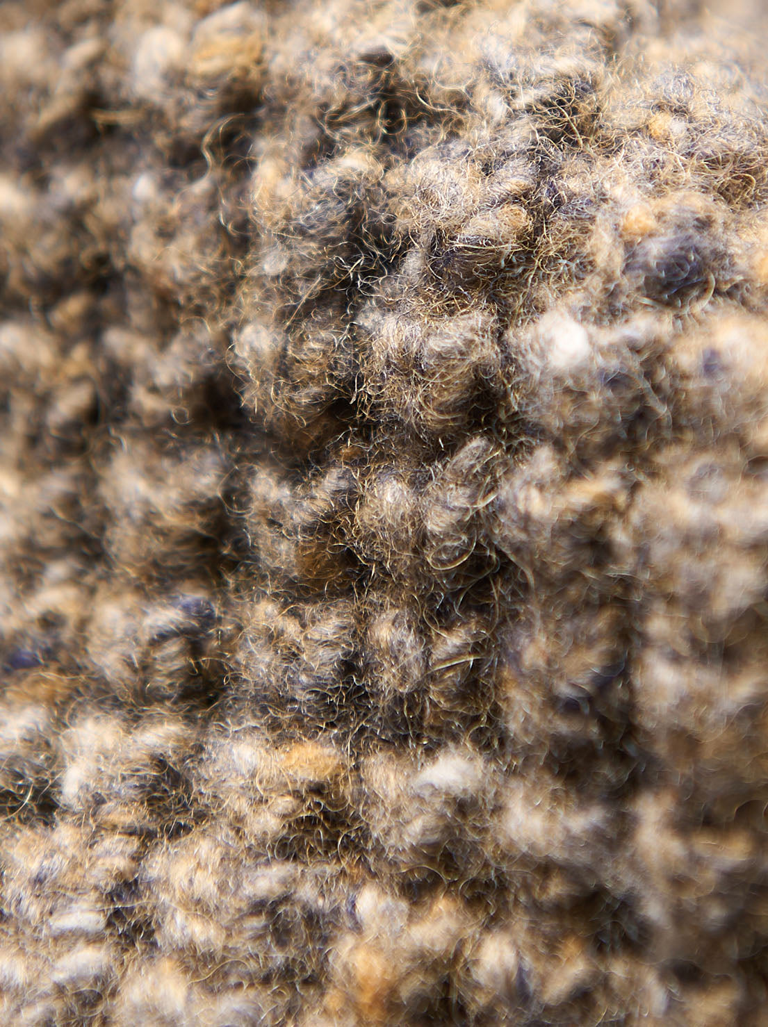 McTavish - Fisherman Knit Jumper - Brown Multi