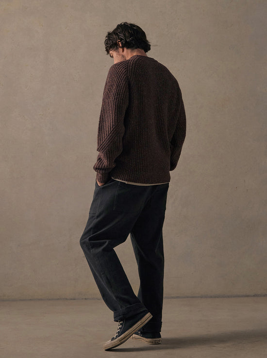 McTavish - Fisherman Knit Jumper - Light Brown