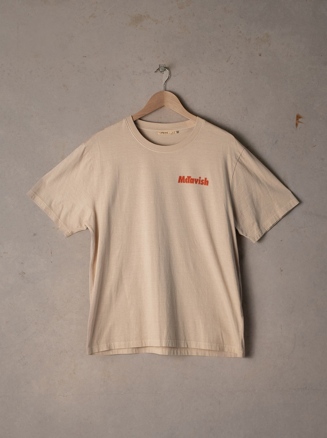 McTavish - Glassers Tee by Schuyler Beecroft - Light Tan