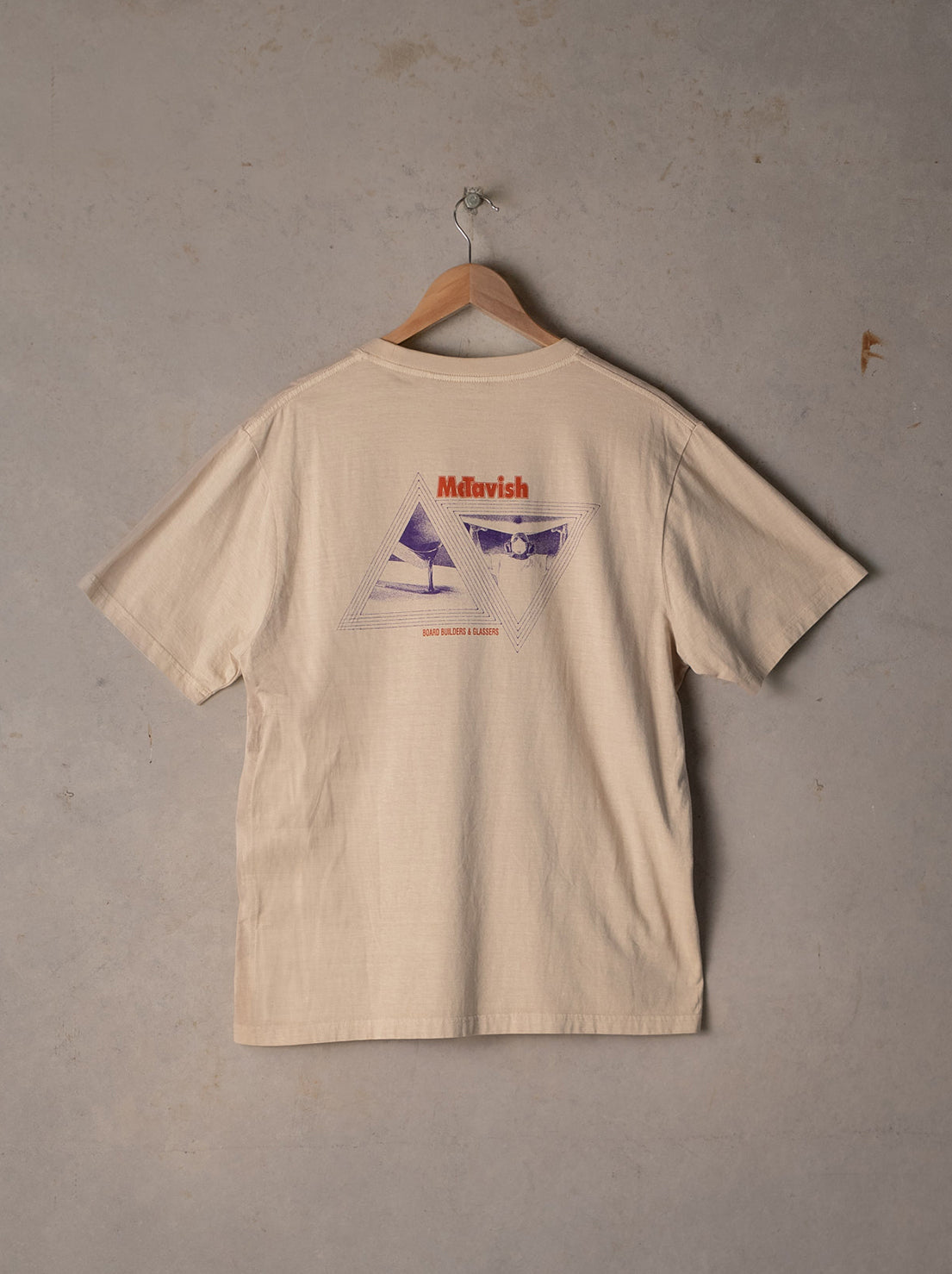 McTavish - Glassers Tee by Schuyler Beecroft - Light Tan