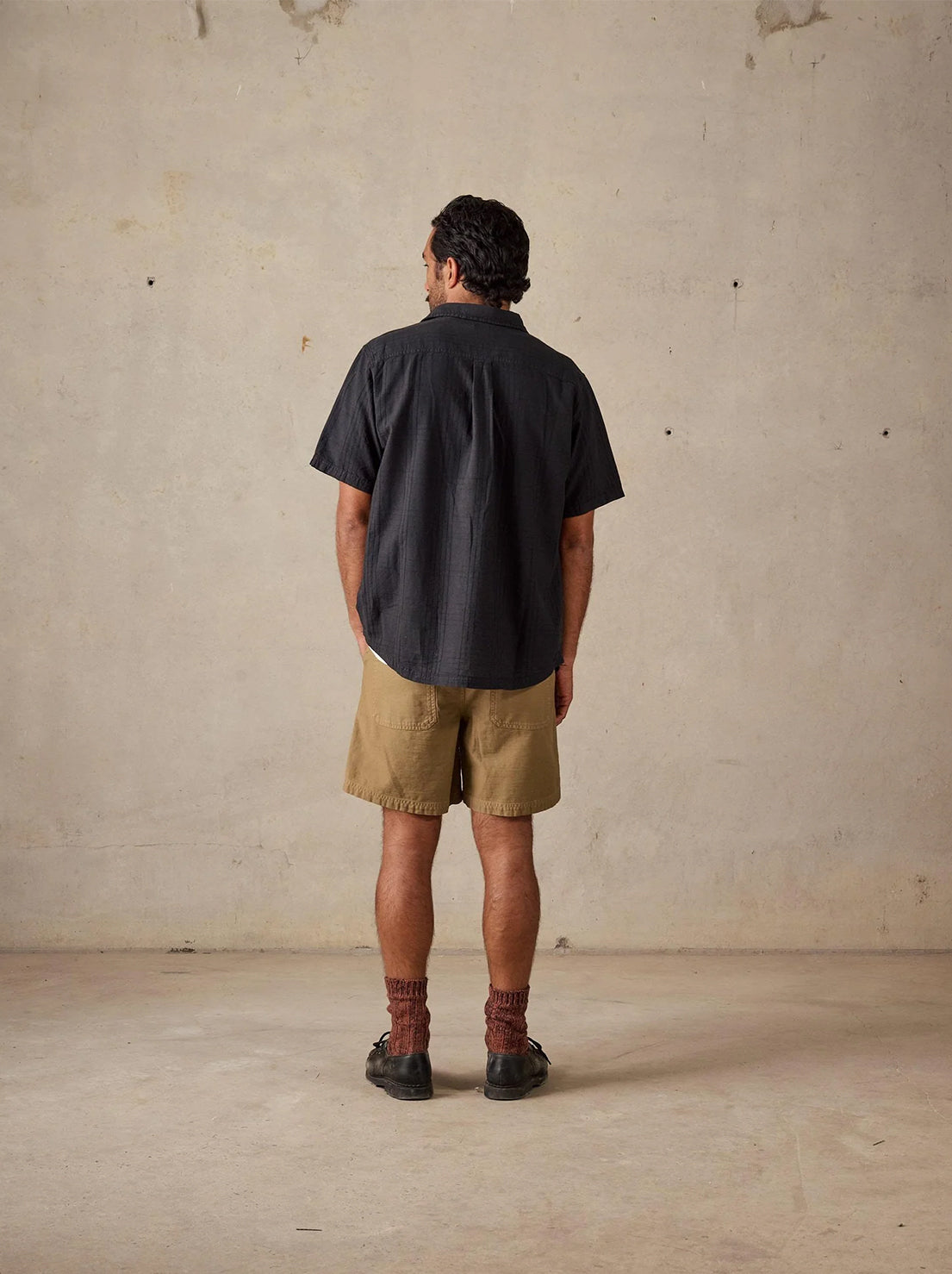 McTavish - Hemp Shirt - Black Multi