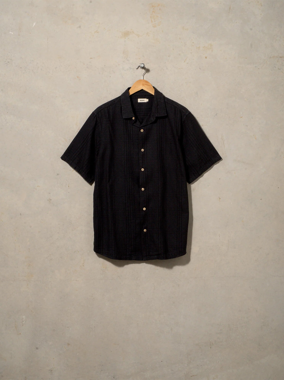 McTavish - Hemp Shirt - Black Multi