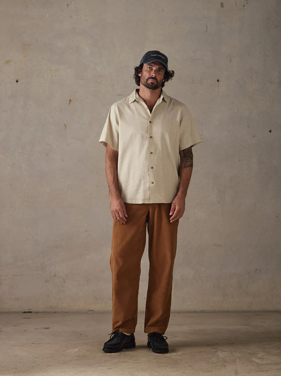McTavish - Hemp Shirt - Light Tan