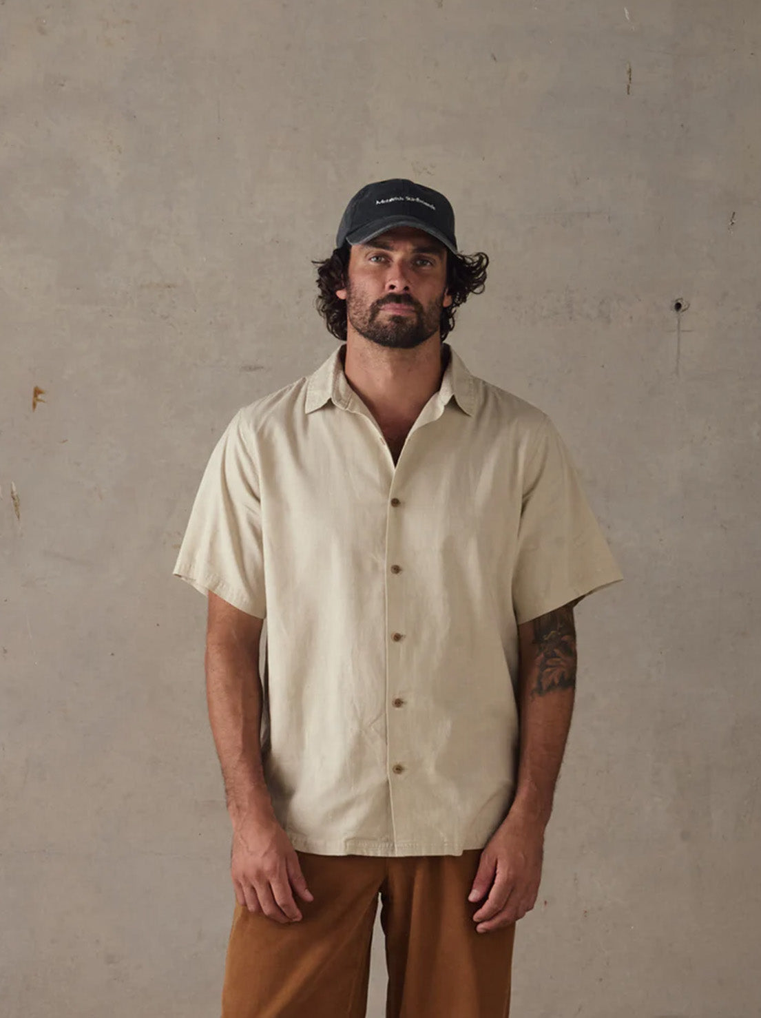 McTavish - Hemp Shirt - Light Tan