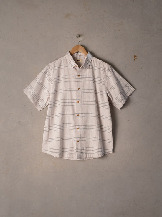 McTavish - Hemp Shirt - White Multi