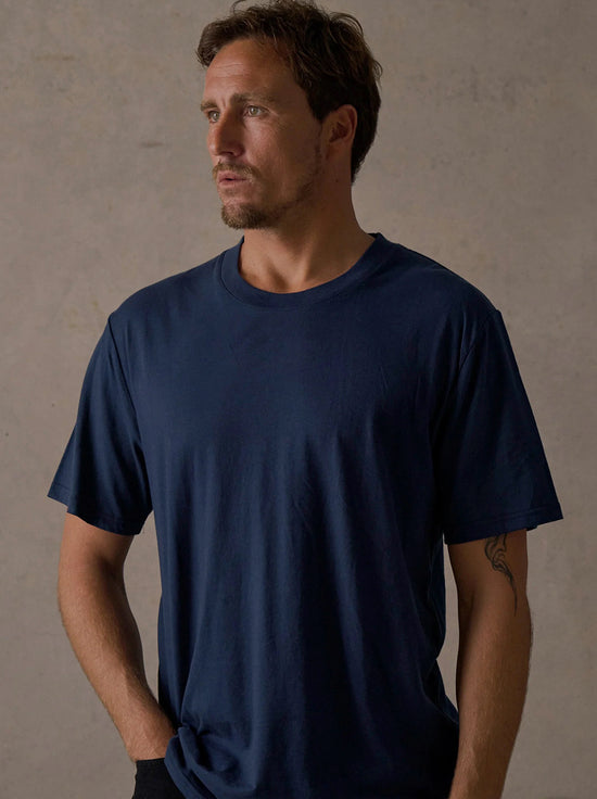 McTavish - Hemp Tee - Blue