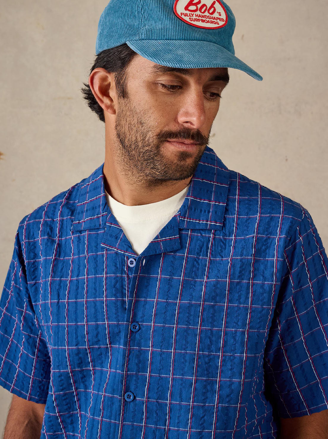 McTavish - Holiday Collar Shirt - Blue Multi