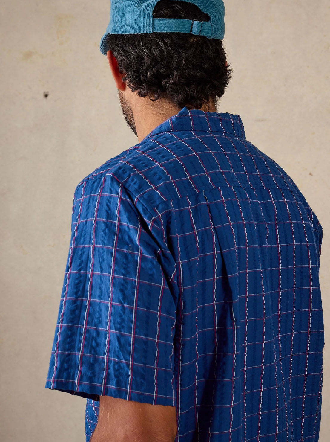 McTavish - Holiday Collar Shirt - Blue Multi