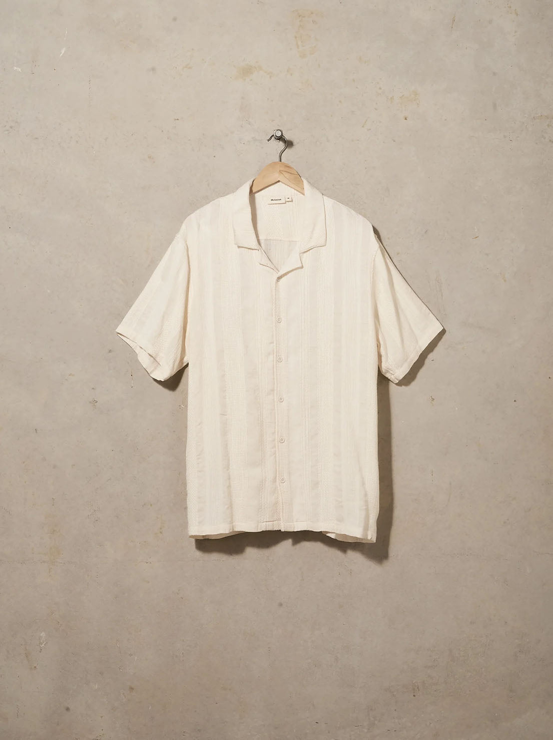 McTavish - Holiday Collar Shirt - Chalk