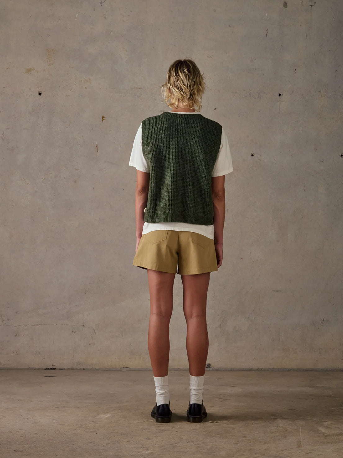 McTavish - Knit Vest - Green Multi
