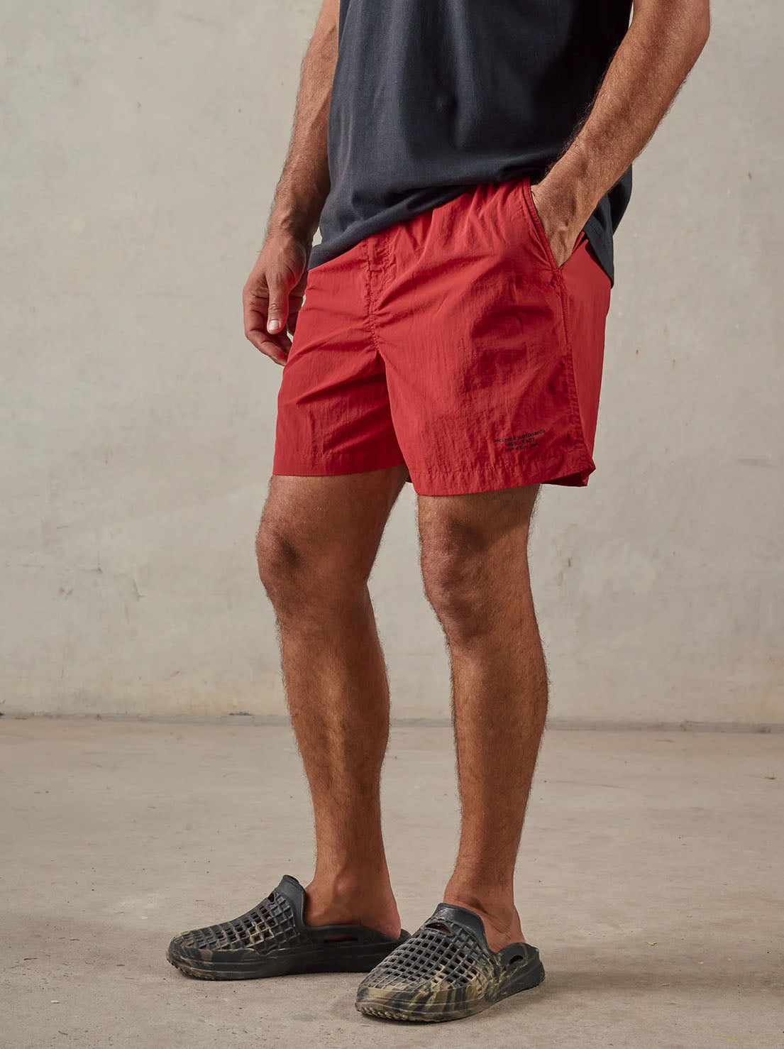 McTavish - Land Swim Short - Red