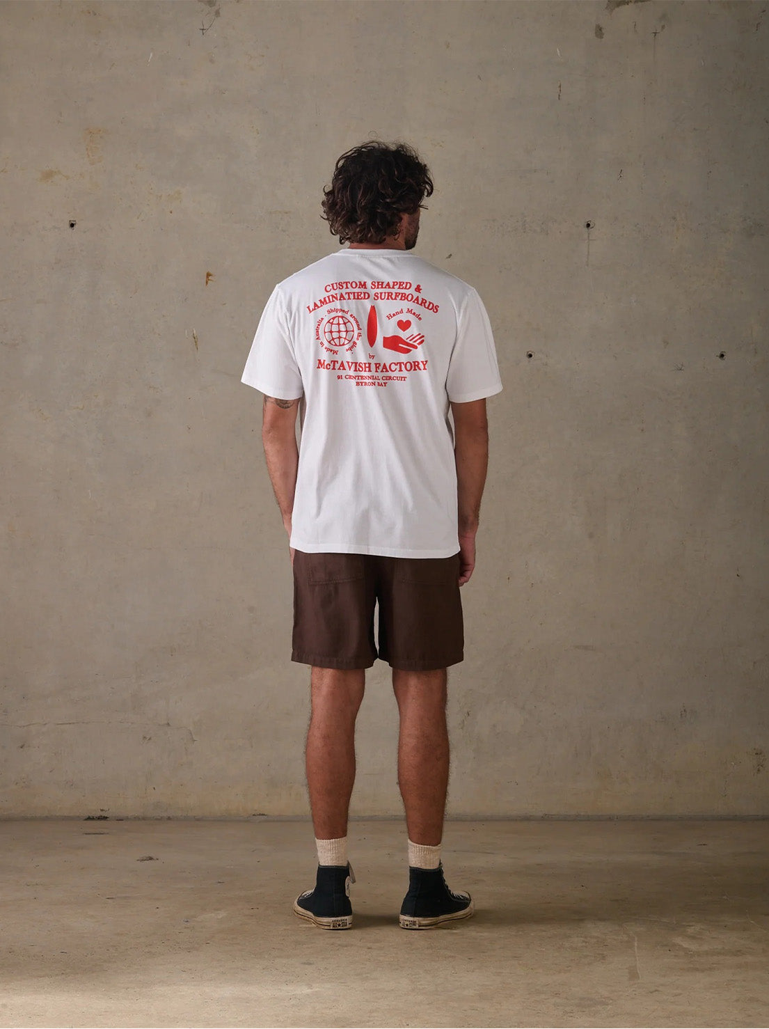 McTavish - Linen Shorts - Brown