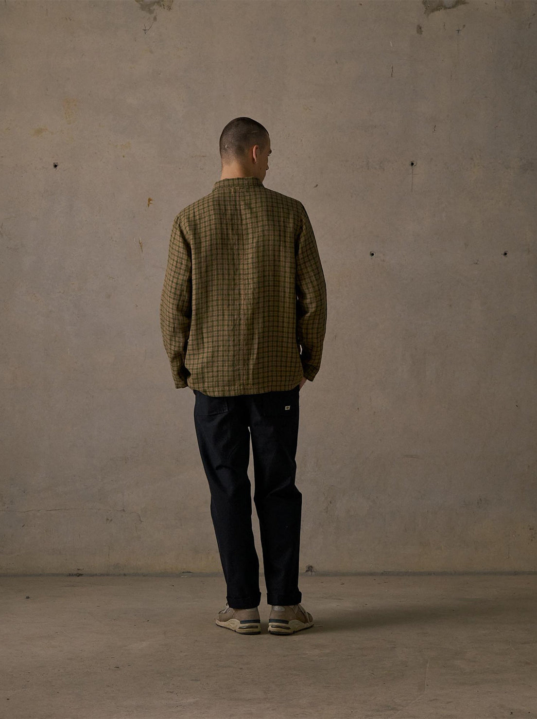 McTavish - Patio Check Overshirt - Brown Multi