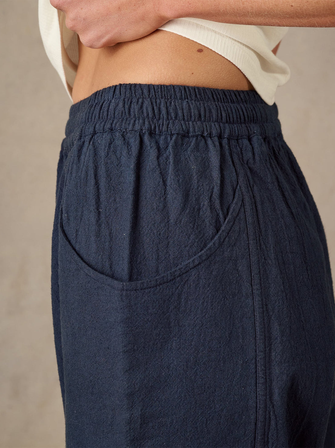 McTavish - Patio Pants - Dark Blue