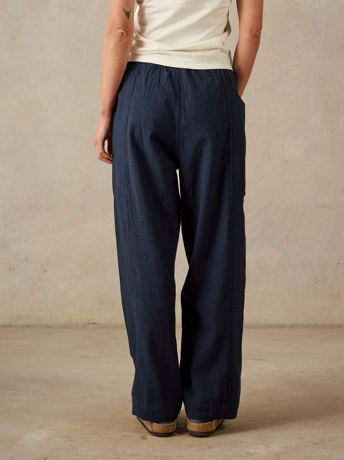 McTavish - Patio Pants - Dark Blue