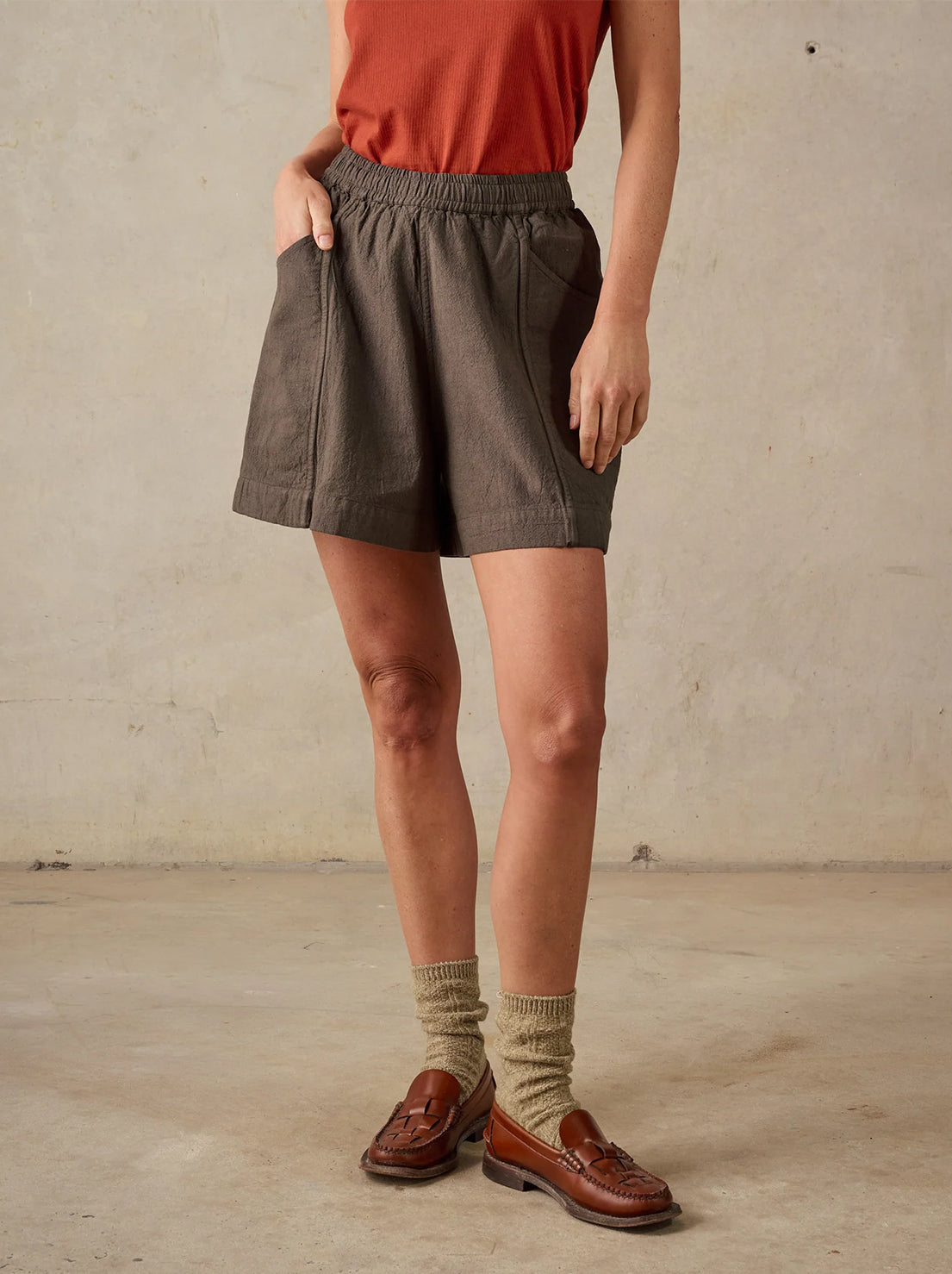 McTavish - Patio Shorts - Dark Green