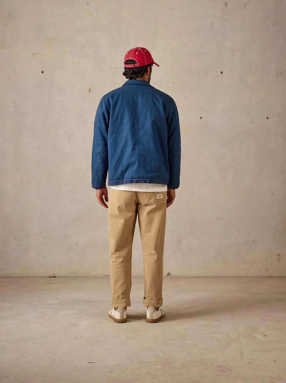 McTavish - Quilted Worker Jacket - Blue