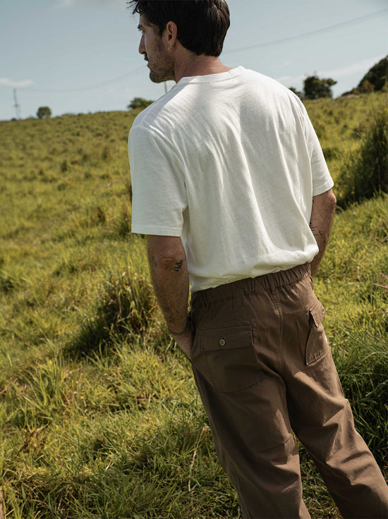 McTavish - Relaxed Twill Pants - Brown