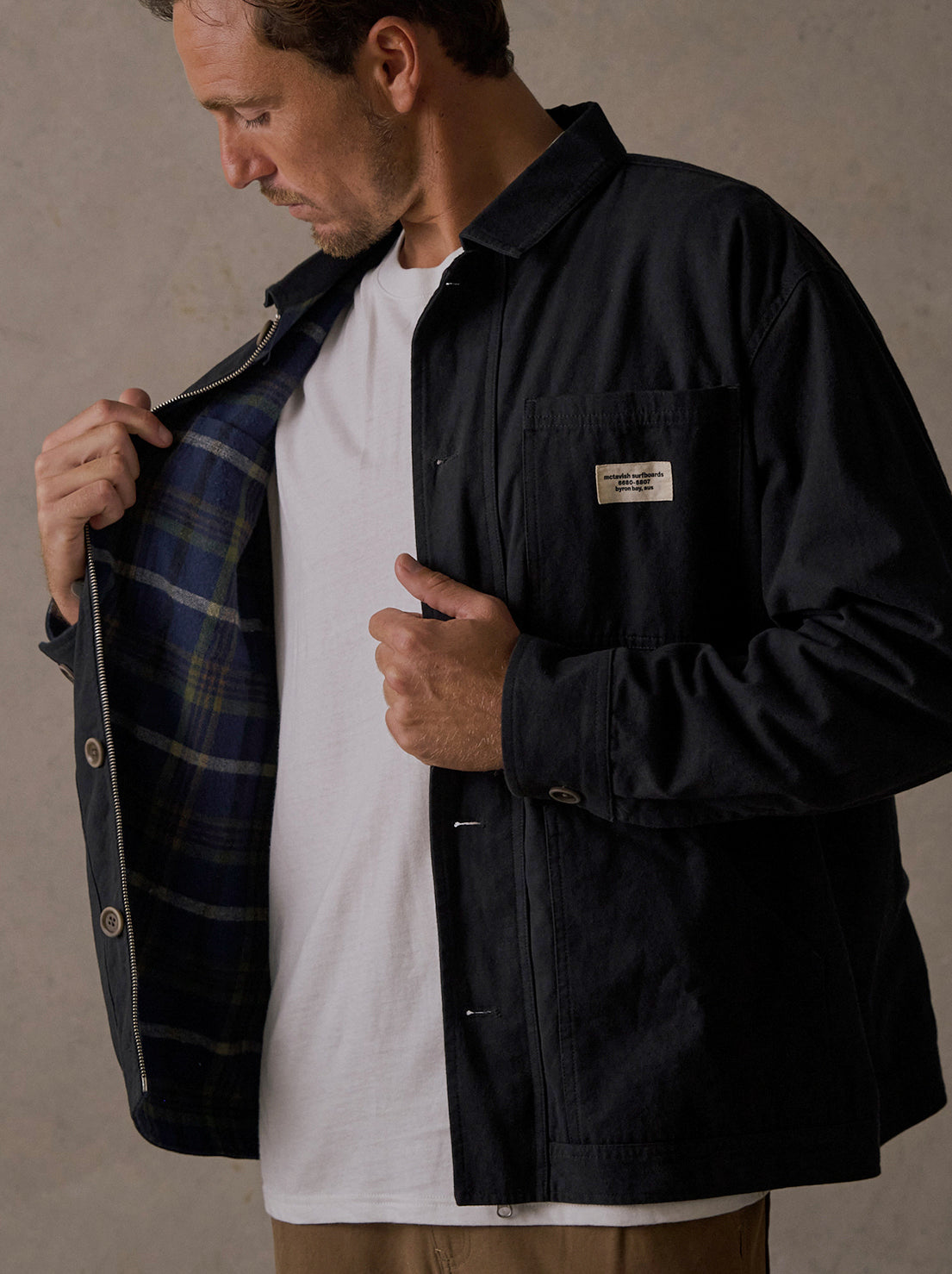 McTavish - Reversible Jacket - Black