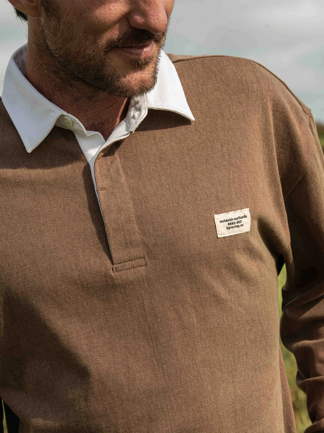 McTavish - Rugby Polo - Brown