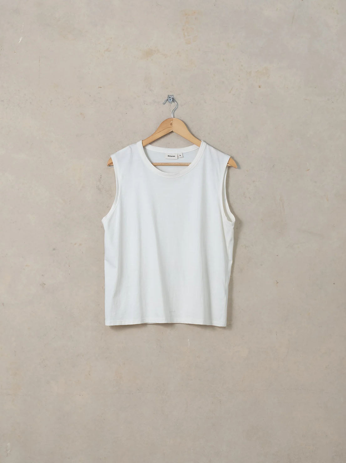 McTavish - Sleeveless Tee - Chalk