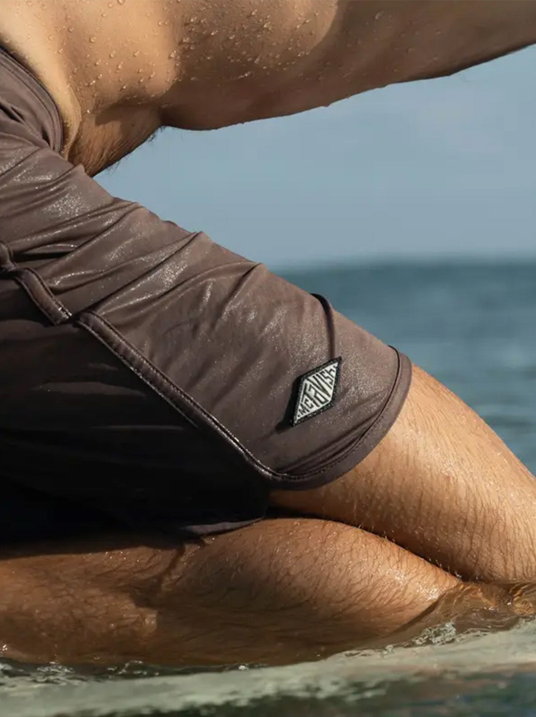McTavish - Stretch Boardshorts - Brown
