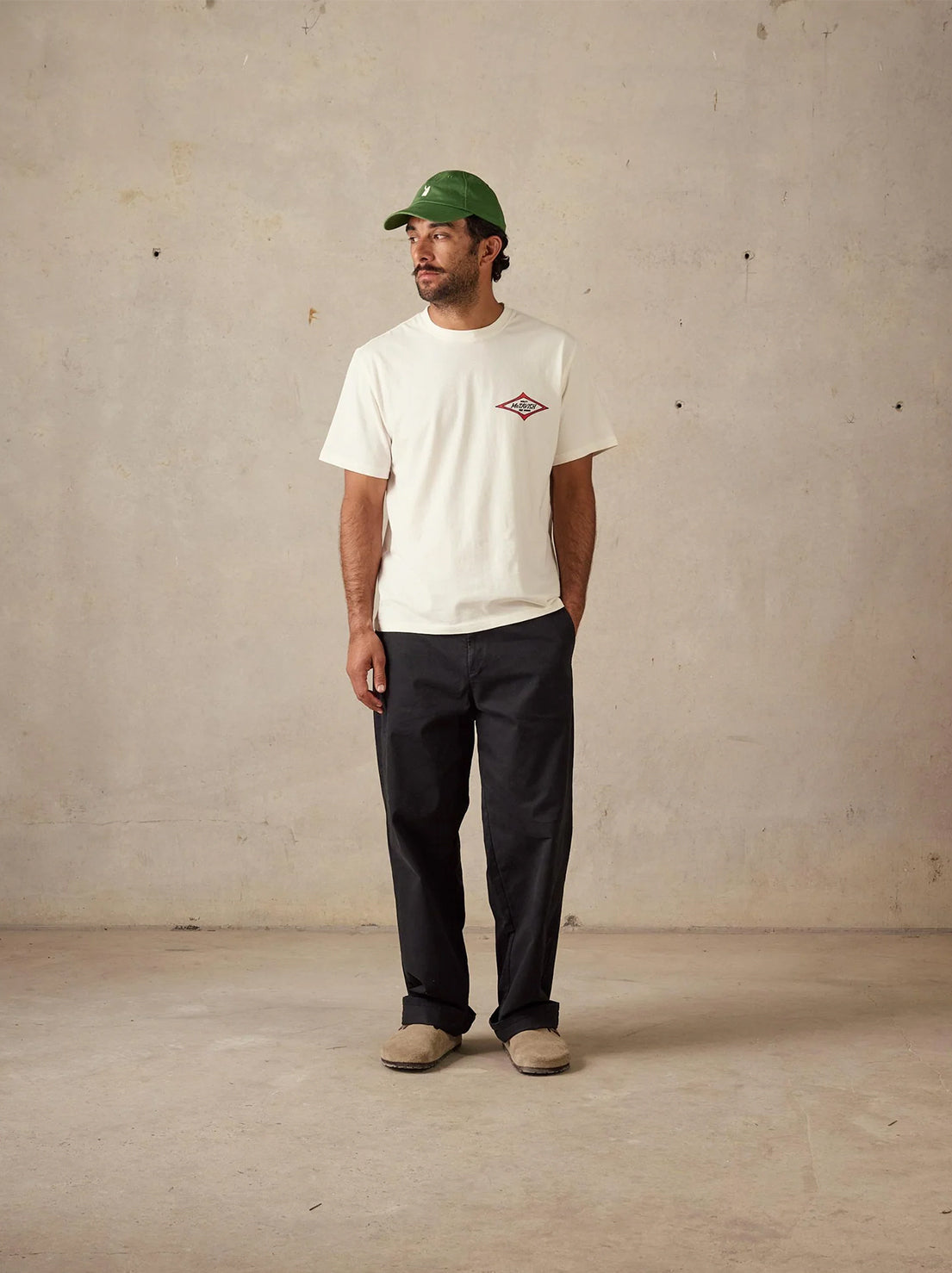 McTavish - Stretch Chinos - Black