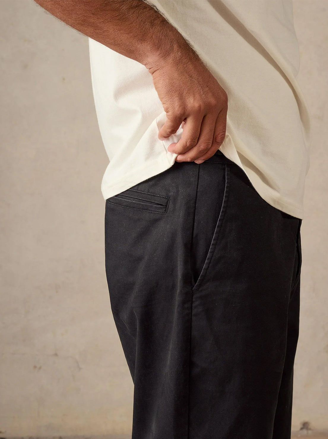 McTavish - Stretch Chinos - Black