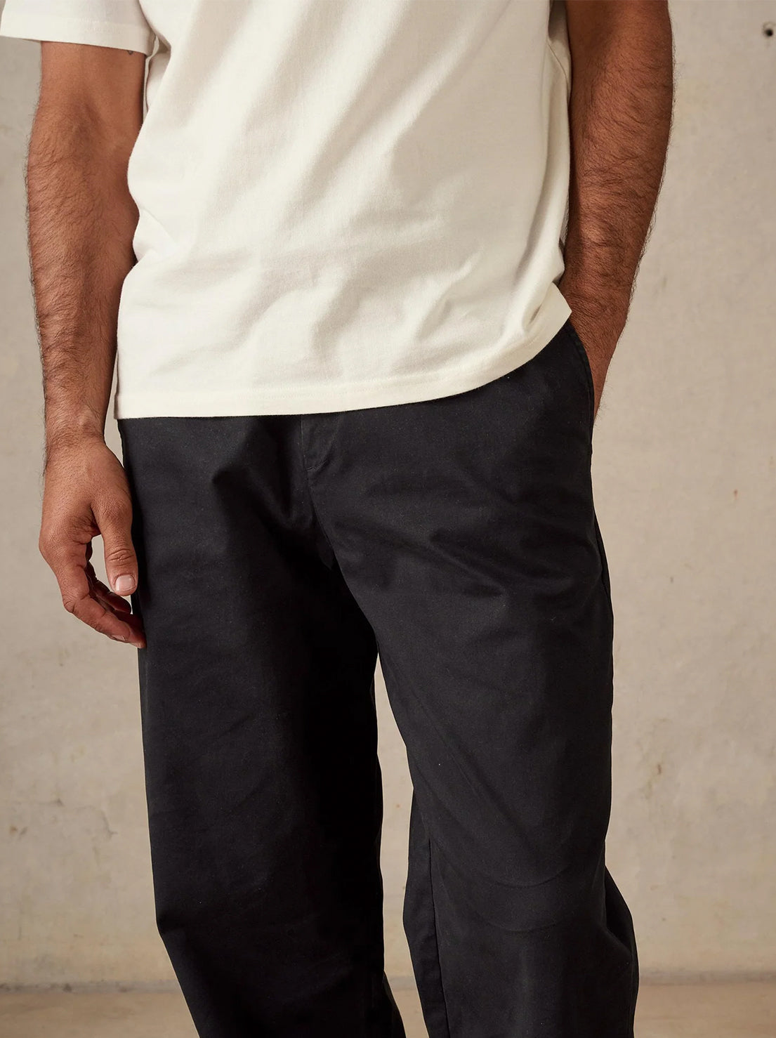 McTavish - Stretch Chinos - Black