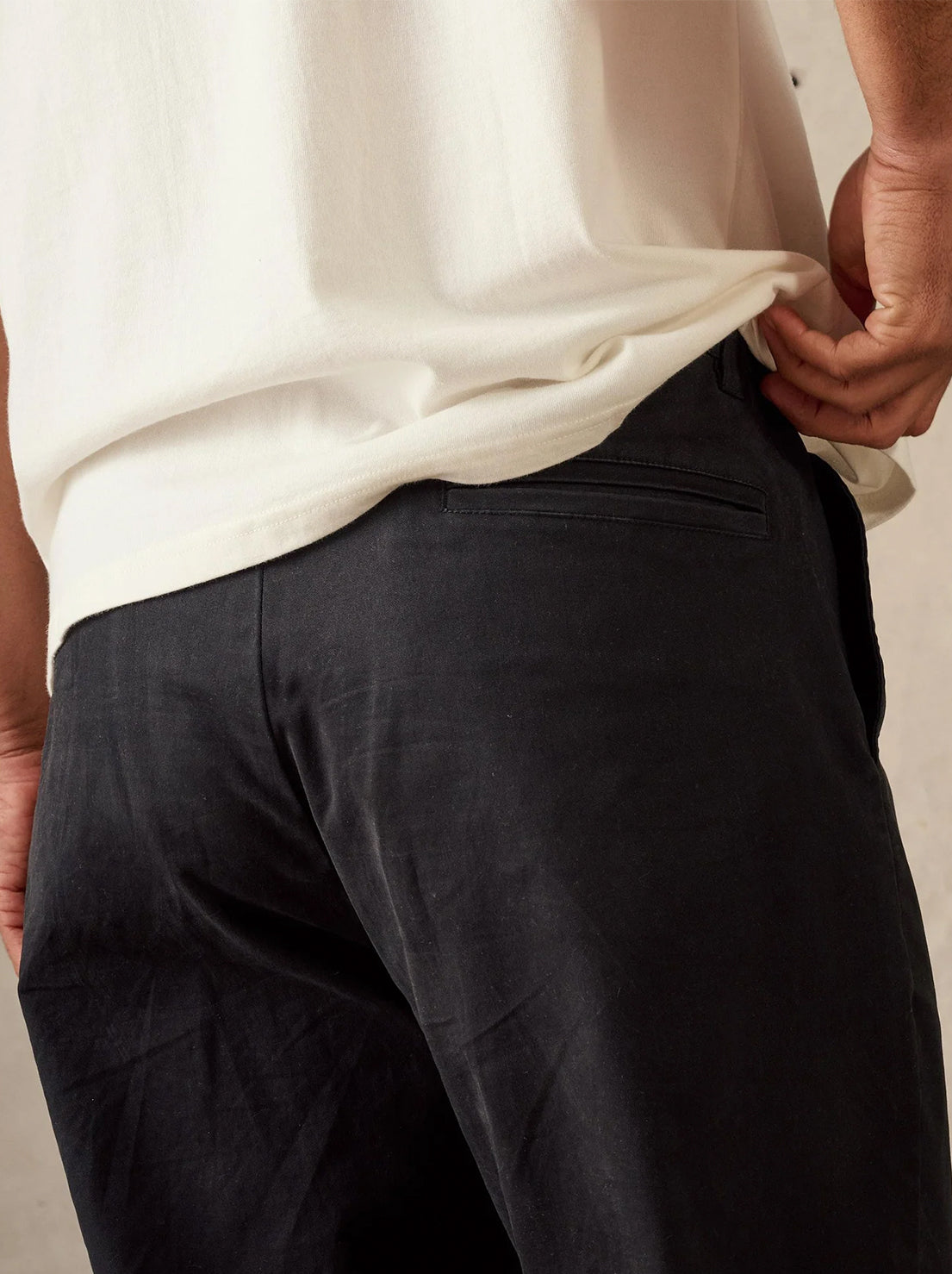 McTavish - Stretch Chinos - Black